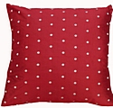 Red Snow Cushion